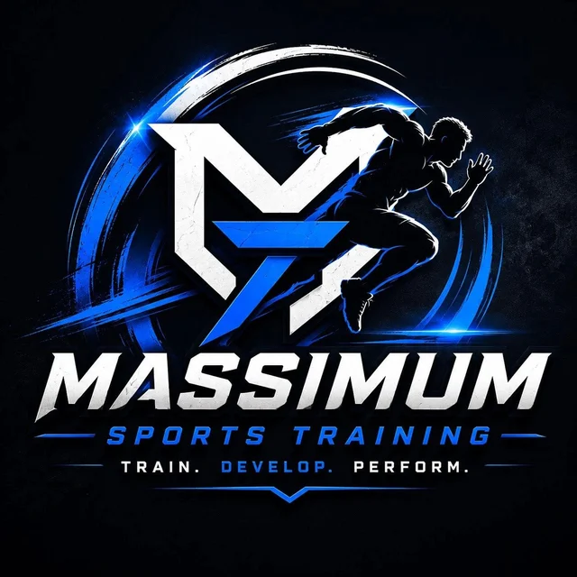 Massimum Sports Training logo: Train. Develop. Perform.